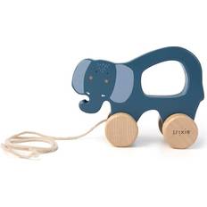 Éléphant Peluches Trixie Wooden Pull Figure Mrs. Elephant