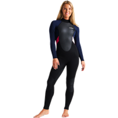 Grey Wetsuits C-Skins Element 3/2mm Womens Wetsuit 2024 Black Coral