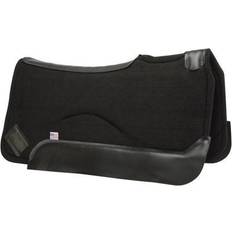 Saddle Pads Impact Gel Classic Contour 30x30 Pad 1/2in Black 1/2in