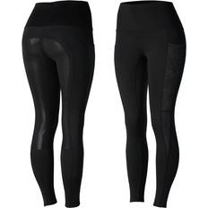 Horse Whips Horze Ramona Reflective High Waist Winter Riding Tights