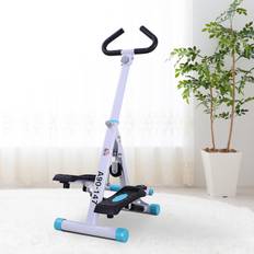 Homcom Stepper Fitness Exercise Machine White