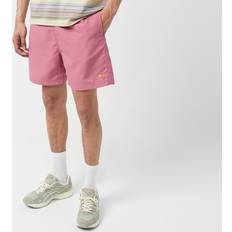 Oro Trajes de Baño Carhartt WIP Chase Swim Trunks - Magenta/Gold