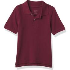 Red Polo Shirts The Children's Place boys Short Sleeve Polo Shirt, Redwood, 2T