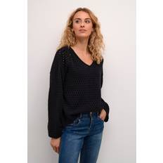 Cream Tröjor Cream CRWilow Pullover Svart för Dam