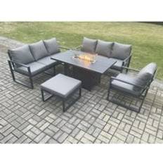 Garden & Outdoor Furniture Fimous Aluminium Patio Dining Set