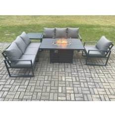 Garden & Outdoor Furniture Fimous Aluminium Patio Dining Set