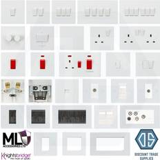 Knightsbridge 10AX 1G 2-Way Switch