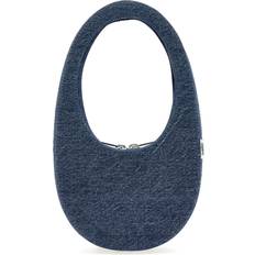Coperni Mini Denim Swipe Handbag - Blue