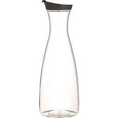 KitchenCraft Keukenaccessoires KitchenCraft Acryl Sapdispenser Met Zwarte Deksel 10.7 x 10.7 x 32 cm