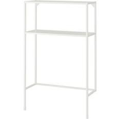 IKEA ENHET stomme m hyllor f tvättmaskin, vit, 80x30x129 cm