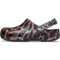 Crocs Träskor Crocs Classic Animal Remix for Ladies Black/Multi Animal 9M