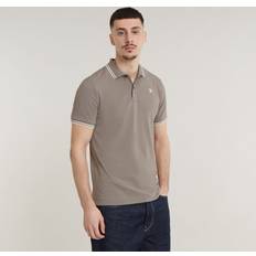 G-Star Uomo Polos G-Star Maglietta 'Dunda' - Grigio/Bianco