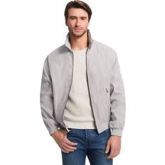 Weatherproof Men's Big & Tall Lightweight Full-Zip Bomber Jacket Fog 3XLT