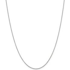 Chains - White Gold Necklaces Primal Gold by: UnbeatableSale Local, Karat White 0.9mm Cable Chain Necklace