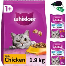 Whiskas dry cat food bundle chicken one plus