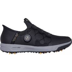 Skechers 47 - Herr Golfskor Skechers Slip Ins Elite Vortex Waterproof Spiked Shoes Black/Grey Black/Grey