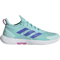 Dame - Grønne Racketsportsko Adidas Adizero Ubersonic 4.1 All Court Shoes Blue Woman