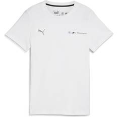 T-paidat Puma BMW Motorsport Essentials Logo TShirt Kinder 02 white 164 Weiß