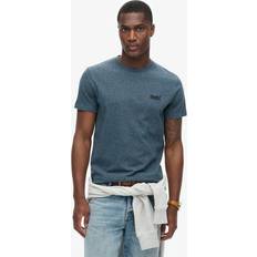 Superdry Men's Organic Cotton Essential Logo T-Shirt Navy