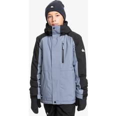 M Jackor Quiksilver Mission Block Youth Skidkläder Flint Stone - Grå