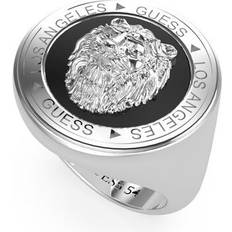 Guess Men Rings Guess Lion King Ring Non Precious Metals - Silver