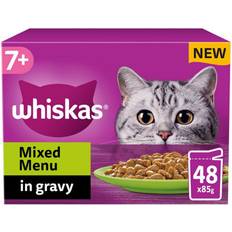 Whiskas Katie Piper 48 X 85G Whiskas 7+ Menu Cat Food Pouches