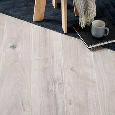 GoodHome GoodHome Gladstone Grey Wood Laminate Flooring, 1.996M² One Size