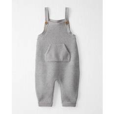 Organic/Recycled Materials Jumpsuits Carter's Little Planet Baby Organic Cotton Sweater Knit Overalls in Heather Grey Baby 18M Heather Grey