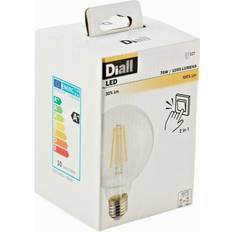 B&Q diall led globe light bulb -e27 fitting -75w/1055 lumens -2in1 tech