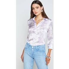 Seda Blusas L'agence Dani 3/4 Sleeve Blouse - Lilac