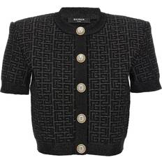 Balmain Woman Cardigans Balmain Maglioni Nero-Donna Black 38FR