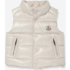 Gilet Imbottiti Moncler Doudoune Sans Manches Bernard - Beige