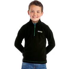 Rood Fleece kledingstukken Regatta Geweldige Outdoors Kinder Hot Shot II Hoodie - Bourgogne