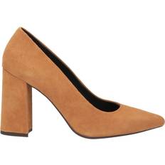 Geox Heels & Pumps Geox Woman Pumps Tan Soft Leather Brown