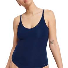 Sloggi Tanktops Sloggi ZERO Feel Spaghetti Top Navy-2 * Kampagne *