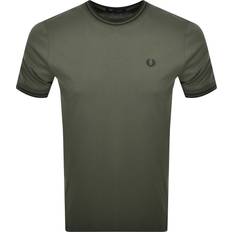 Fred Perry Herre T-skjorter Fred Perry Twin Tipped T Shirt Green