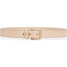 Pink - Women Belts Dolce & Gabbana Dg Logo Leather Belt Woman Pink Leather