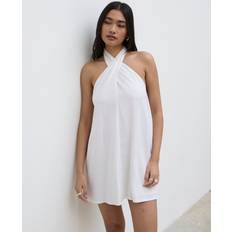 Pretty Lavish Bronte Shift Mini Dress White