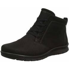 ecco Nubuck Leather GTX Ankle Boots - Black