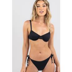 Grey Bikini Tops Roxy Love The Muse Bikini Top For Women