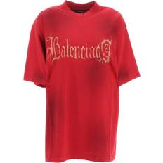 Balenciaga Overdeler Balenciaga Klassisk T-skjorte Red