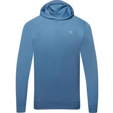 Blue - Golf Jumpers Puma Performance Golf Hoodie Blue Horizon 628408-03