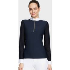 Samshield Stævnebluse Aloise Langærmet - Navy
