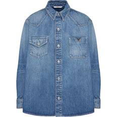 Valentino Kläder Valentino Denimskjorta - Blue