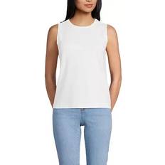 Lands' End XXL Tank Tops Lands' End Women's Lightweight Jersey Tank Top