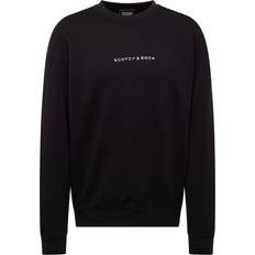 Scotch & Soda Bekleidung Scotch & Soda Sweatshirt Schwarz/Weiß