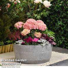 Garden Gear Marble Effect Bowl Planter