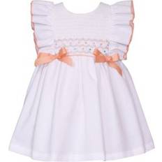 Bonnie Jean Dresses Bonnie Jean Toddler Girls Smocked Dress, White, 3T 3T