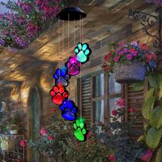 YETP Star Color Changing Wind Chimes Paw