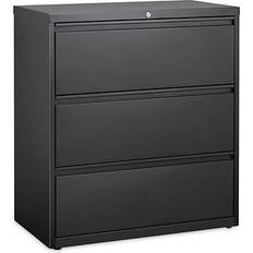 Black Storage Cabinets HL1000 Series 36"W 3 File Storage Cabinet